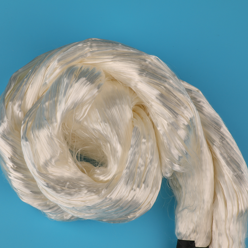 Modifiziertes, natives, glänzendes 1,2D-Flockkabel aus Polyester Modifiziertes, natives, glänzendes 1,2D-Flockkabel aus Polyester